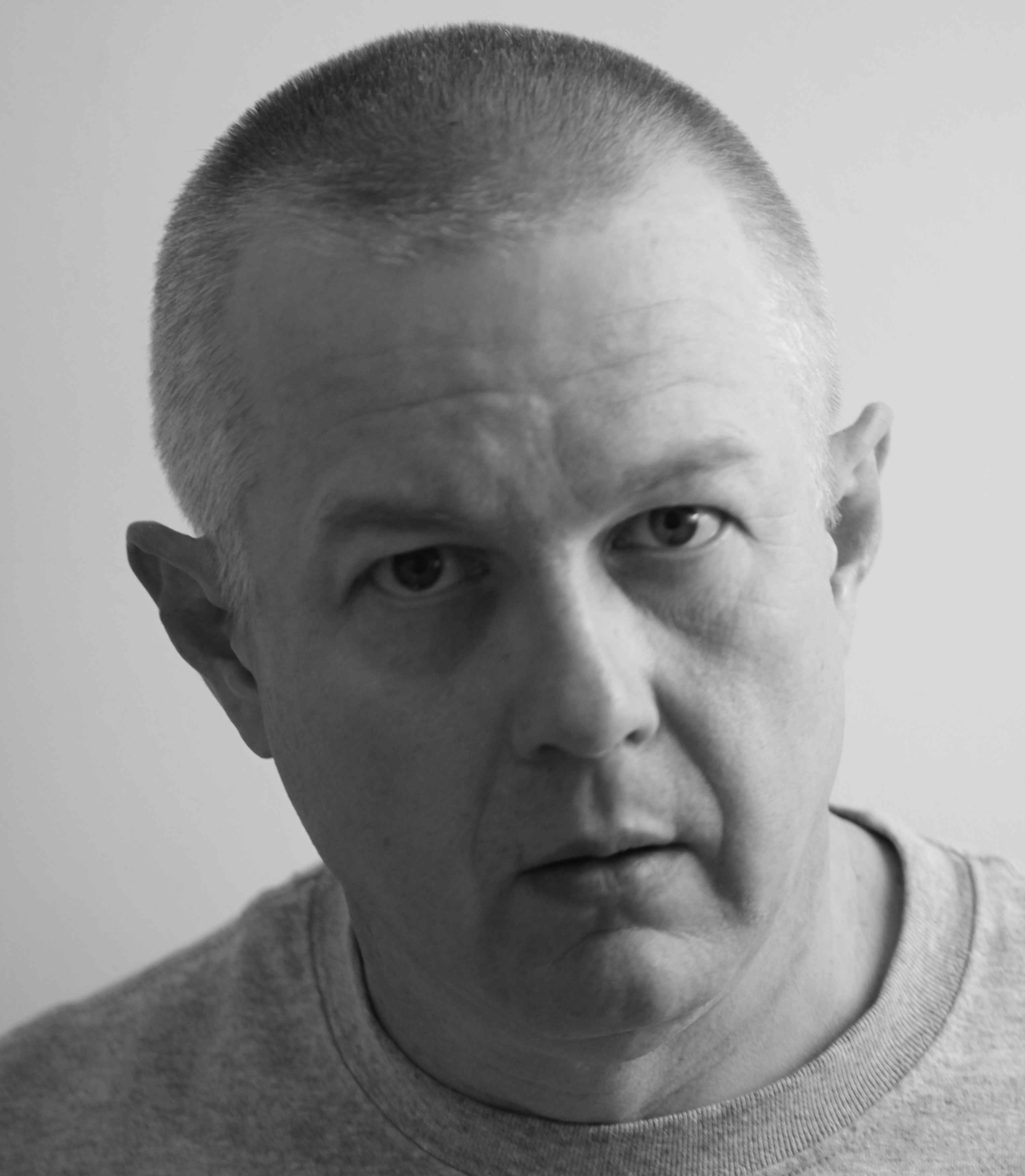 black and white image